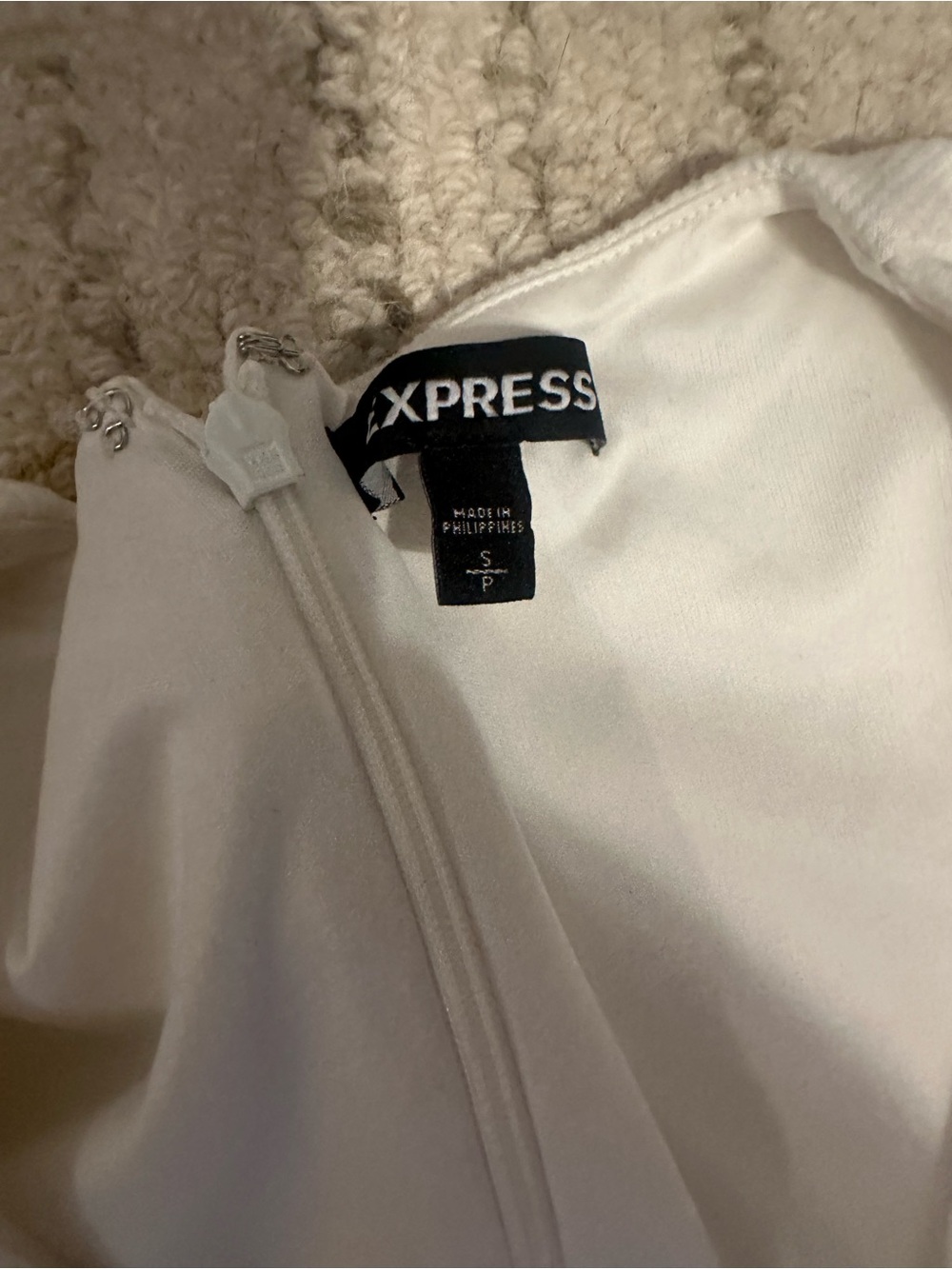 Express White Sheath Dress - Picture 2 of 6